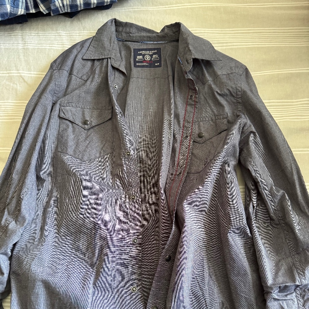 American Eagle Denim shirt